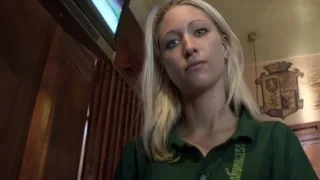 Czech Streets 61 Squirting waitress