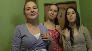 Czech Streets 63 Triple pussy for the New Years Eve
